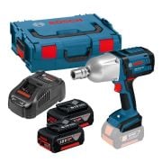 Bosch Professional GDS 18V-LI HT 5 Ah Çift Akülü Darbeli Somun Sıkma Makinesi - 06019B130A