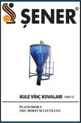 1000 LT. KULE VİNÇ BETON KOVASI