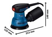 Bosch GEX 125 Eksantrik Zımpara Makinası 0.601.3A8.020