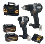 Dewalt McLaren DCK200MP2T Kömürsüz 18V 5 Ah 2 Li Akülülü Matkap Set