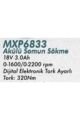 Max Extra Mxp6833 Çift Akülü Darbeli Kömürsüz Somun Sıkma 3a 18v