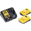Dewalt DCD709D2T 18 V 1.5 A Çift Akülü Darbeli Matkap