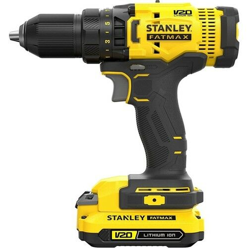 Stanley SCD700D2K 18V 2.0Ah Li-Ion Çift Akülü Matkap