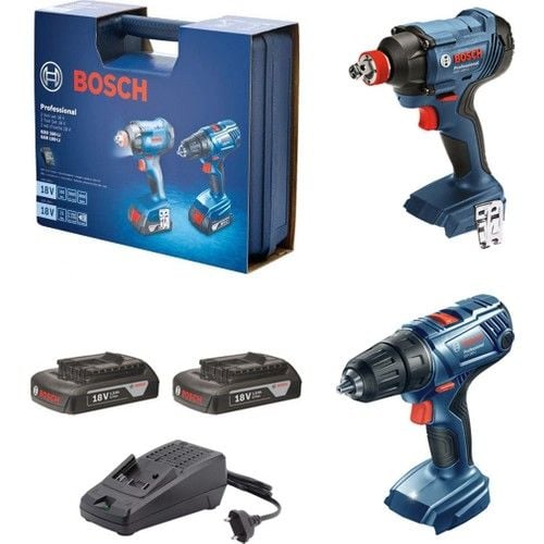 Bosch Gsr 180-LI + Gdx 180-LI(2X2.0AH) Set - 06019G5222