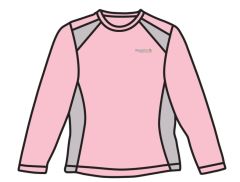 Regatta Base T-Shirt Kadın Üst İçlik-PEMBE