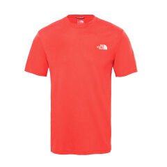 The North Face M Reaxion Amp Crew EU Erkek T-Shirt-KIRMIZI