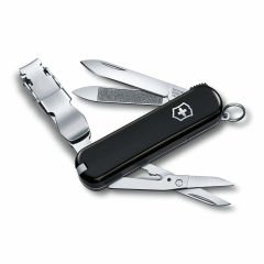 Victorinox NailClip 580 Tırnak Makaslı Çakı-SİYAH