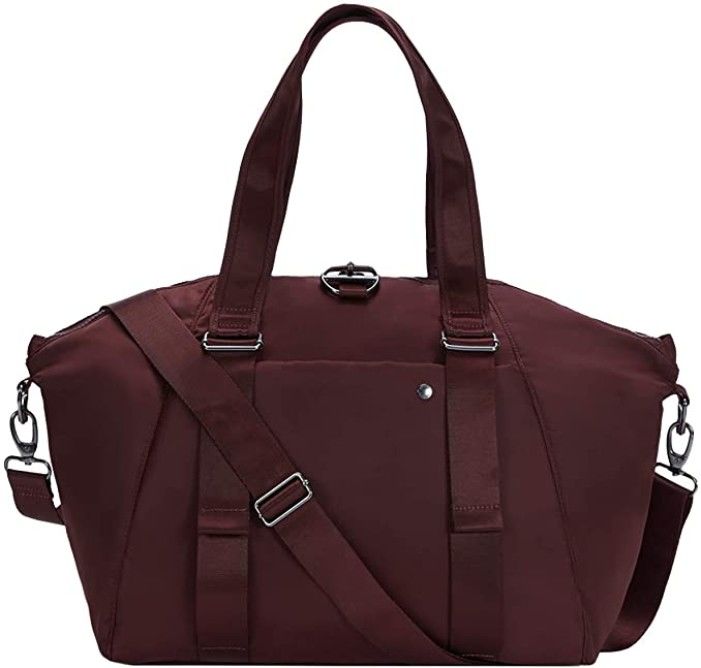 Pacsafe Citysafe CX Tote Çanta-BORDO