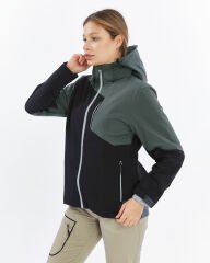 Mapamyumco Windbreaker Kadın Ceket-FÜME-SİYAH