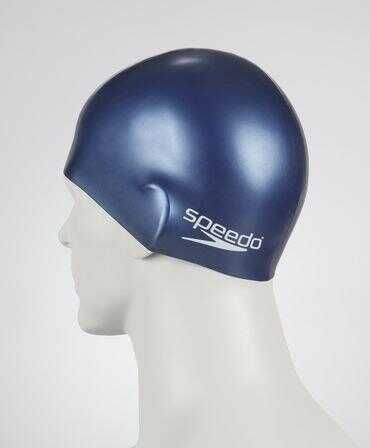 Speedo Junior Silicon Swim Cap Mavi Bone