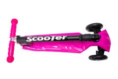 Xslide Işıklı Tekerlekli Scooter-PEMBE