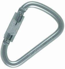 Ocun D-Carebiner Twist-Lock Steel Karabina