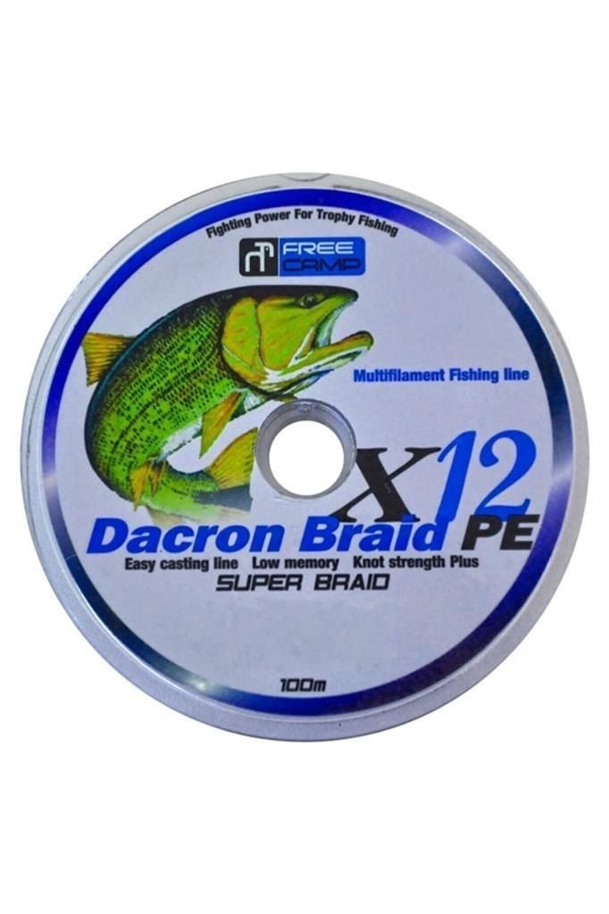 FreeCamp Dakron 12 Braid 100m 0.40mm Olta Misinası