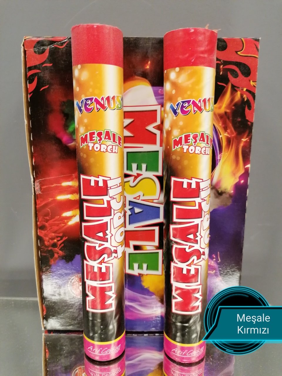 MAÇ MEŞALESİ KIRMIZI (VENÜS)