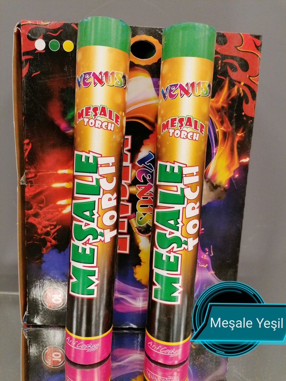 MAÇ MEŞALESİ YEŞİL (VENÜS)