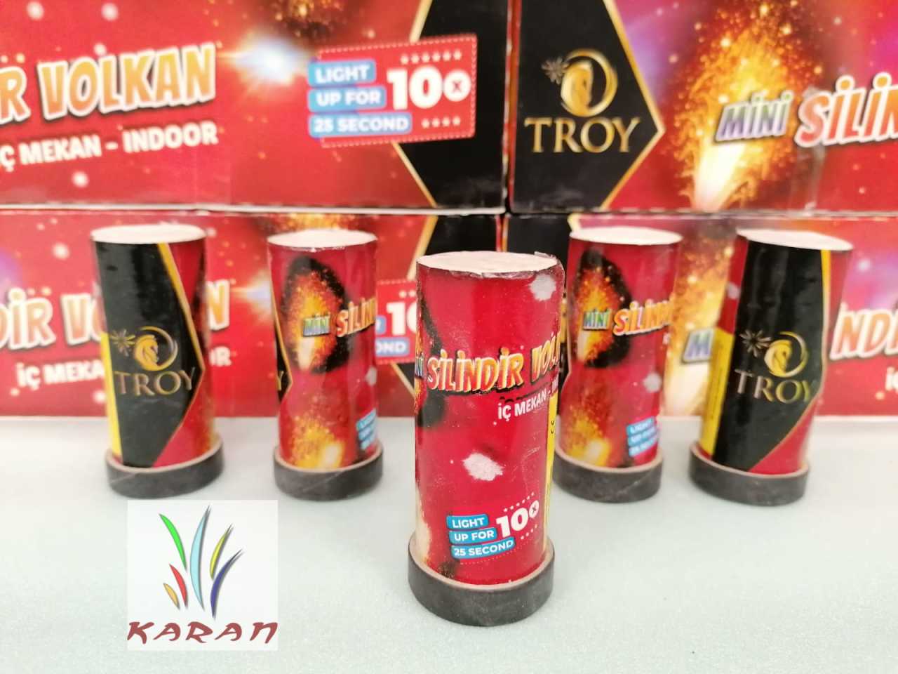 TROY 3'' İÇ MEKAN SİLİNDİR VOLKAN 3 MT 25 SANİYE