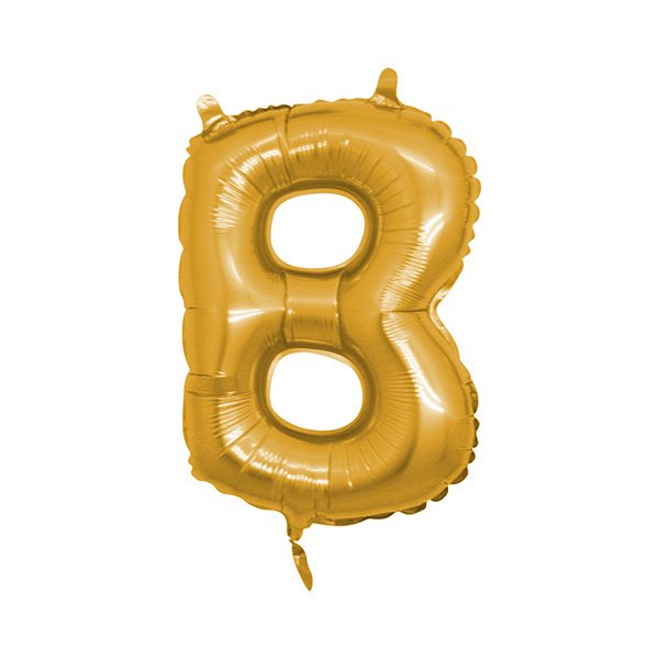 B- HARF 40 İNC GOLD RENK BALON 100 CM
