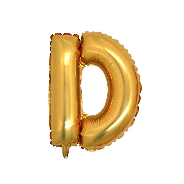 D- HARF 40 İNC GOLD RENK BALON 100 CM