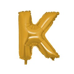 K- HARF 16 İNC GOLD RENK BALON 36 CM