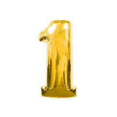 1- HARF 16 İNC GOLD RENK BALON 36 CM