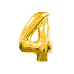 4- HARF 16 İNC GOLD RENK BALON 36 CM