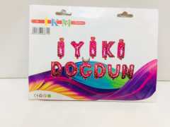 İYİKİ DOĞDUN PEMBE SET BALON