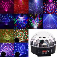 Led Işıklı Sahne Disco Topu, Bluetooth Disko Topu, USB li
