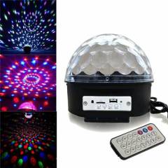 Led Işıklı Sahne Disco Topu, Bluetooth Disko Topu, USB li