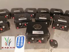12'Lİ VOLKAN ATEŞLEME KUMANDASI PLASTİK KUTU