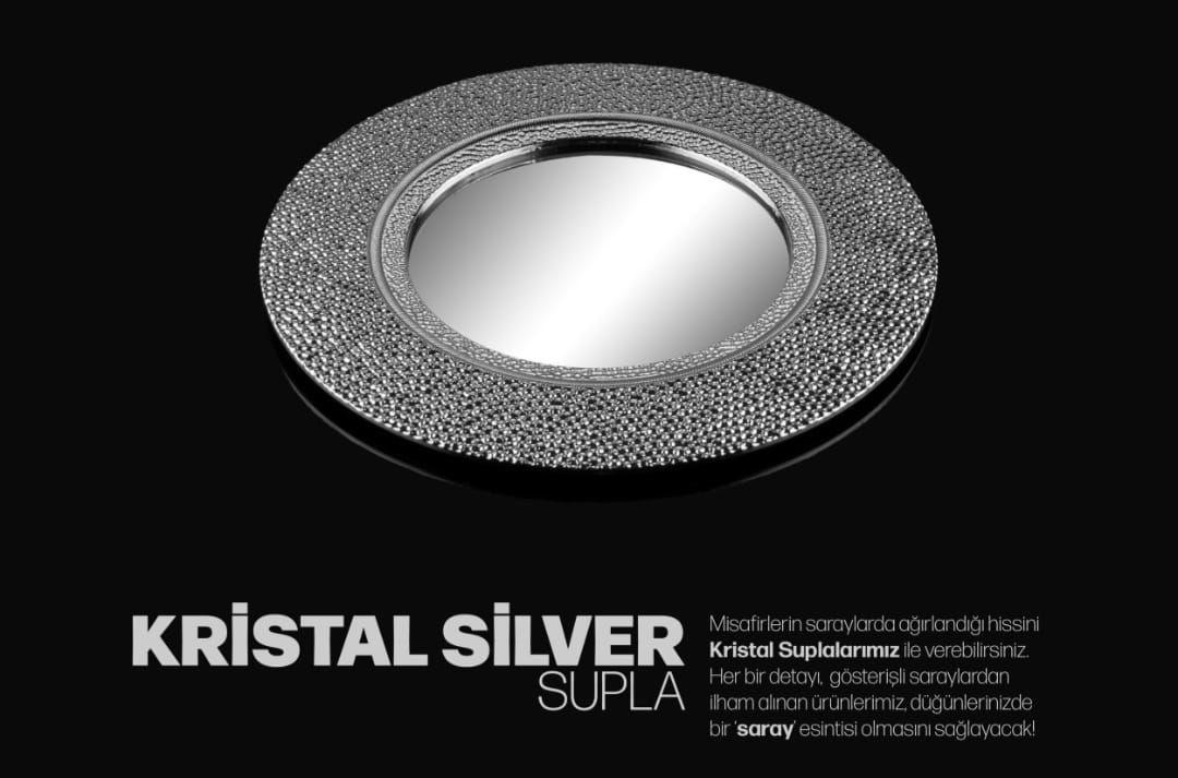 KRİSTAL SUPLA GÜMÜŞ