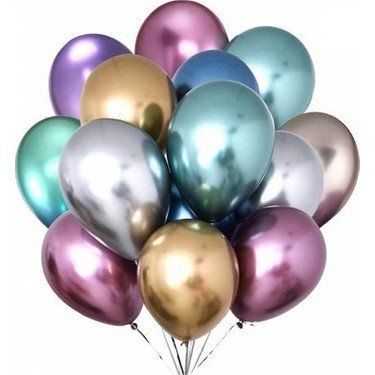 12'' KROM(MİRROR) KARIŞIK 50'Lİ