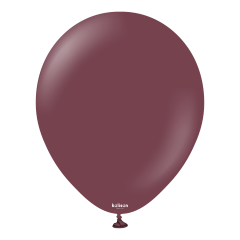 KALİSAN 12'' STANDART BORDO 100' LÜ