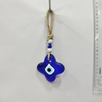 Yonca Şekilli İpli Nazar Boncuğu