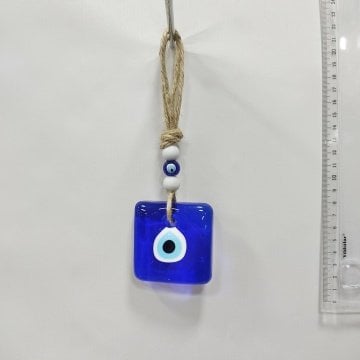 Kare Şekilli İpli Nazar Boncuğu