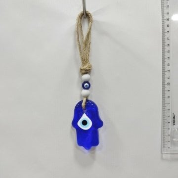 El Şekilli İpli Nazar Boncuğu
