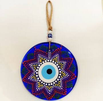 Desenli Nazar Boncuğu 25 cm