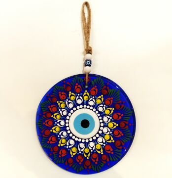 Desenli Nazar Boncuğu 25 cm