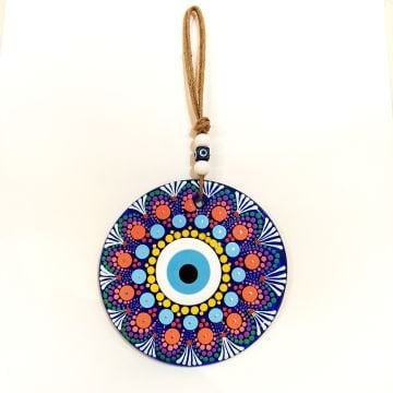 Desenli Nazar Boncuğu 22 cm