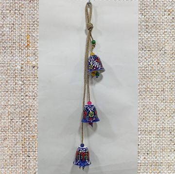 İşlemeli Salantı Çan Duvar Süsü