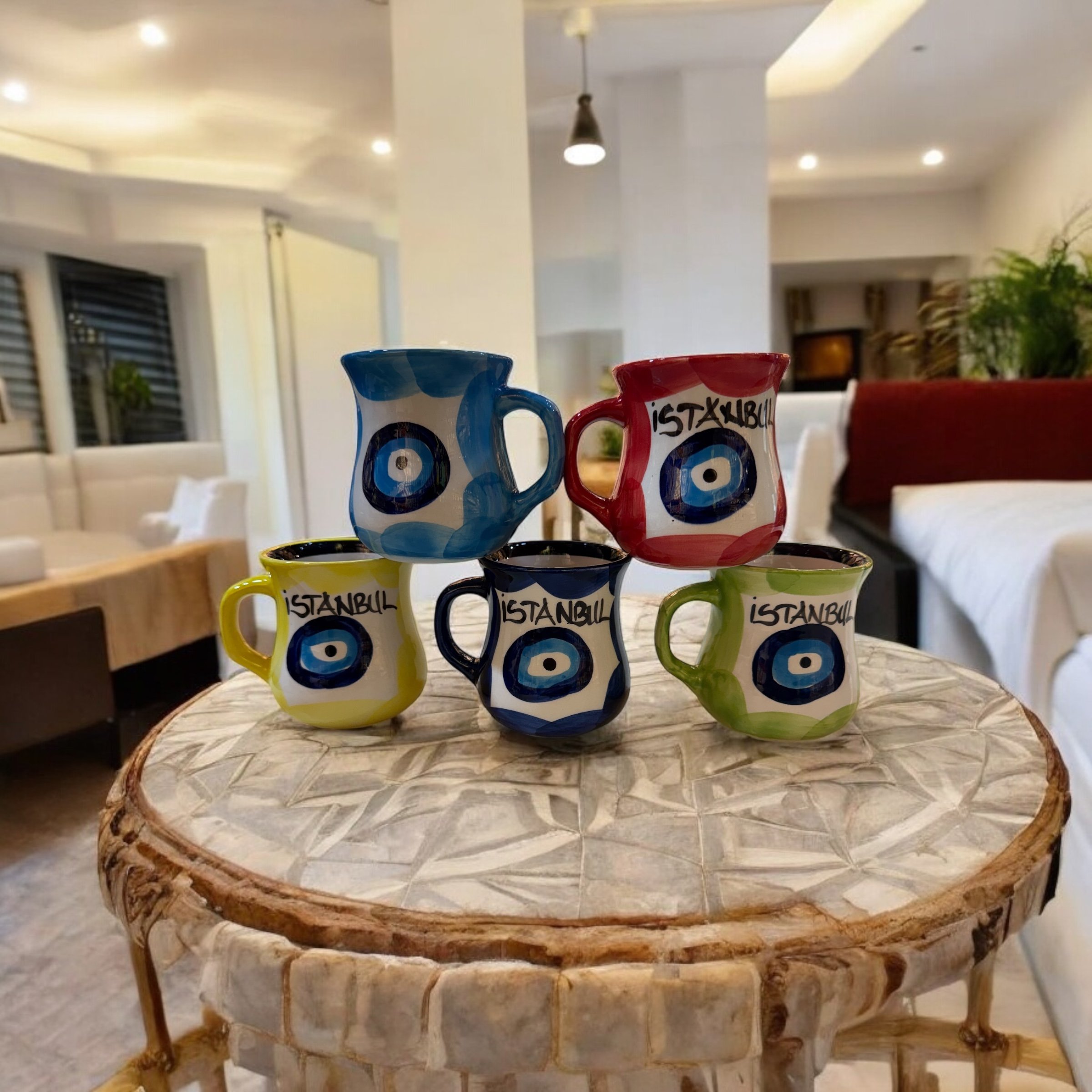Seramik Ayran Kupa