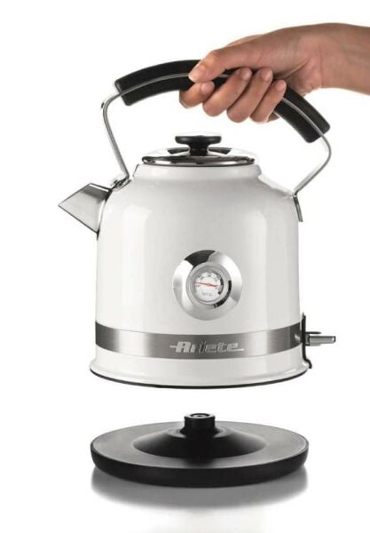 Ariete Moderna 2854 Çelik Kettle Beyaz