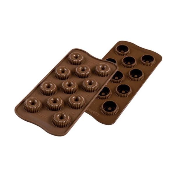 Silikomart Scg49 3d N15 Choco Cro-Silikon Çikolata Kalıbı