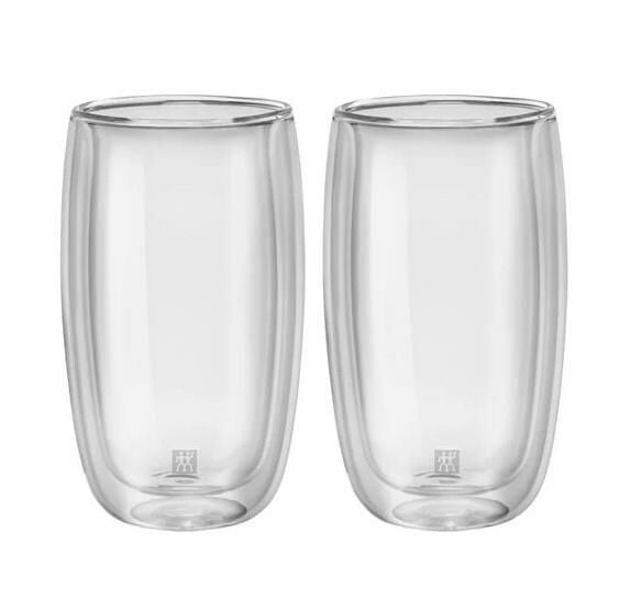 Zwilling 395000780 Çift Camlı 2'li Latte Macchiato Bardak Seti-  350 ml