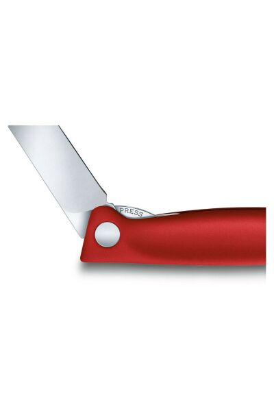 ​​​​​​​​​​​​​​​​​​​​​​​​​​​​​​​​​Victorinox 6.7801.FB SwissClassic 11cm Katlanabilir Soyma Bıçağı Kırmızı