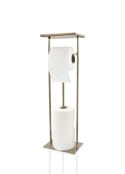 The Mia Tepsili Tuvalet Kağıdı Stand Bej 54x15x12 cm