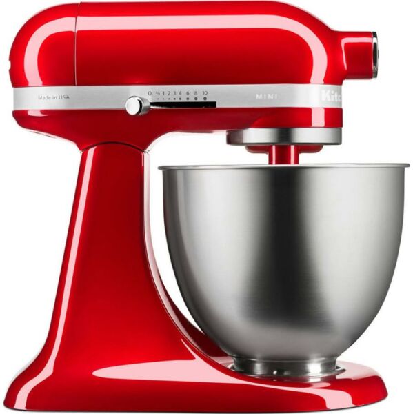 KitchenAid Mini 5KSM3311XECA Candy Apple 250 W 3.3 Lt Mutfak Şefi