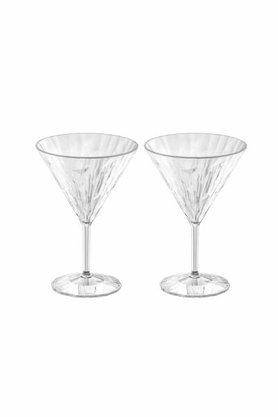 Koziol Superglass 250 Ml Şeffaf 2li Set