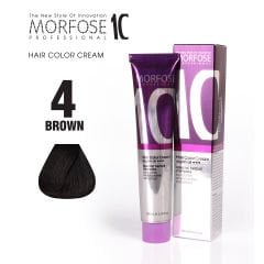 MORFOSE 10 SAÇ BOYASI 4- KAHVE 100 ML
