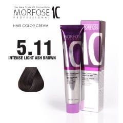 MORFOSE 10 SAÇ BOYASI 5.11- YOĞUN AÇIK KÜLLÜ KAHVE 100 ML