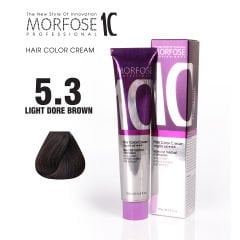 MORFOSE 10 SAÇ BOYASI 5.3- AÇIK DORE KAHVE 100 ML